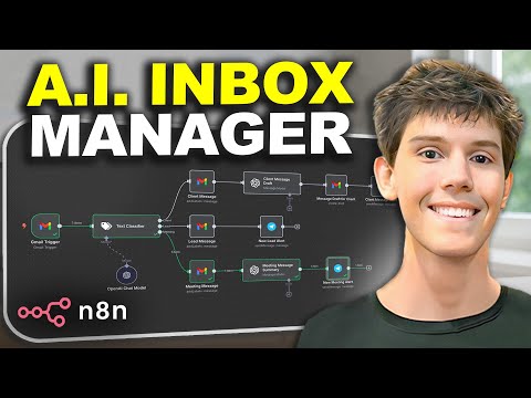 This n8n AI Agent Automatically Manages Your Email Inbox (No Code)