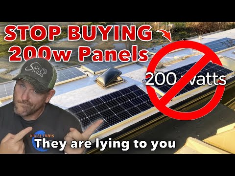 Dirty truth about RV solar and RV solar panels! #rvsolar #rvlife #offgrid