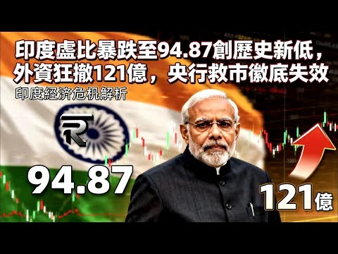 印度盧比崩盤！央行狂燒 292 億外儲，為何救不回？