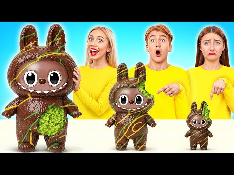 ความท้าทายจานใหญ่ กลาง และเล็ก | การแฮ็กและแกดเจ็ตลับอย่างง่าย Super Hyper DO