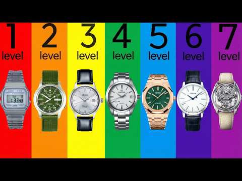 The 7 Levels Of Japanese Watches