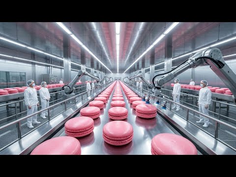 Au Cœur d'une Usine de Macarons : De la Poudre d'Amande au Coffret Final (Processus Complet)