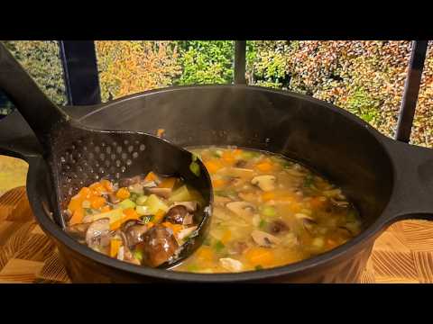 🎨 Ein Meisterwerk, eine leckere Suppe zum Abendessen 🧑🍳