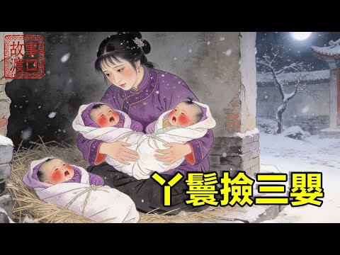 丫鬟被主人誣陷偷錢趕走，寒冬竟在路邊撿到三個凍僵嬰孩，多年來悉心照顧，二十年後三頂官轎堵門，敲鑼打鼓接她進京享福，昔日東家嚇得連夜搬家【故事渡口】#民间故事 #善有善報