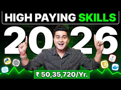 Top 10 HIGH PAYING Tech Skills in 2026 | No Hype, Only Truth