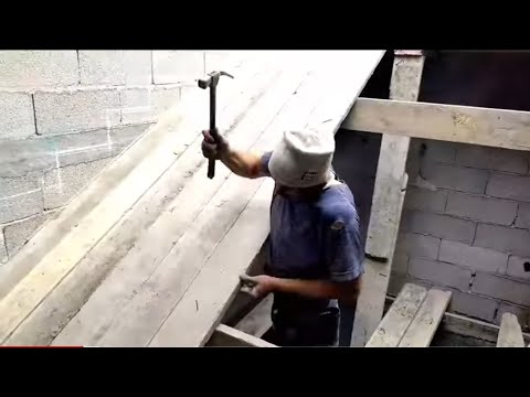كيف تعمل نجارة سلم درج في اقل من ساعتين طريقة احترفيةHow to make a ladder professionally▶️334