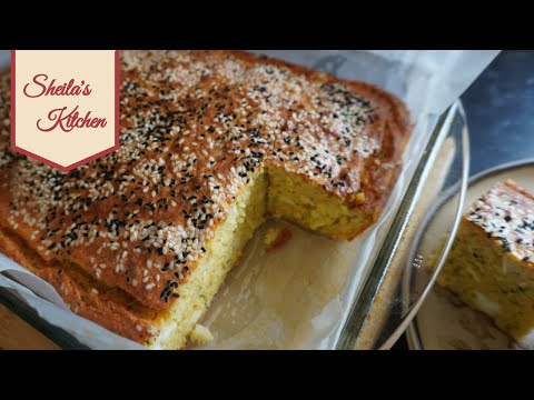 Lentil and halloumi bread – Low carb, no flour, gluten free