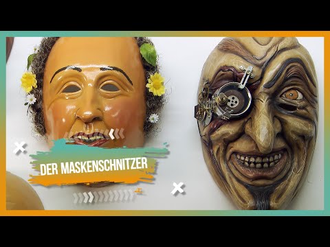 Der Maskenschnitzer | Simon Stiegeler // MinutenMosaik