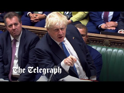 'Hasta la vista, baby': Boris Johnson's last speech in PMQs