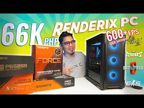 DI mo AAKALAIN ₱66K lang 'to! Gigabyte Renderix PC for Gaming, Rendering & Editing w/ Benchmarks
