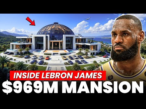 Inside Lebron James' $100 Million Mansions and Huge Car Collection, family and investment