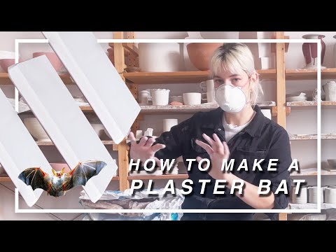 How to make plaster bats for your pottery studio