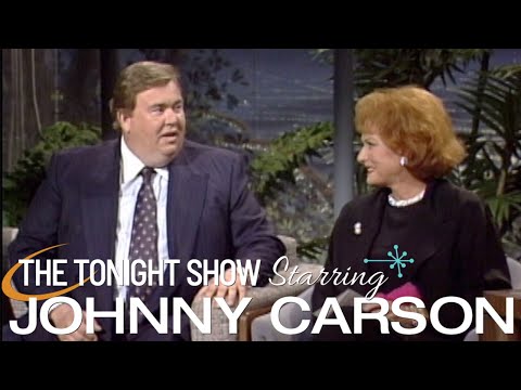John Candy & Maureen O'Hara Appearance | Carson Tonight Show