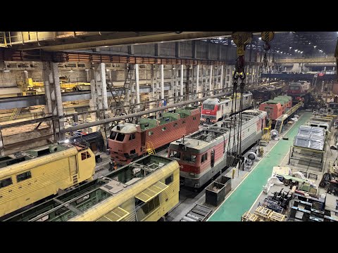 HOW DOES ELECTRIC LOCOMOTIVE REPAIR WORK? A TOUR OF THE WORKSHOP OFF-SITE 🚂