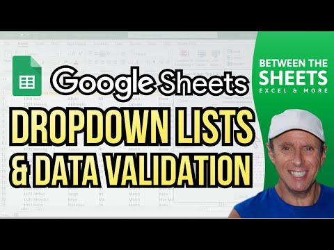 Drop-Down Lists and Data Validation in Google Sheets