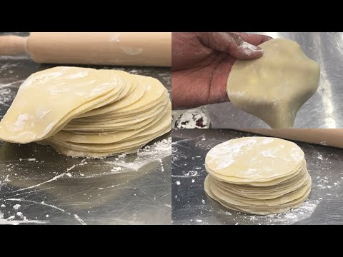 PAANO GUMAWA NG SIOMAI WRAPPER || HOMEMADE