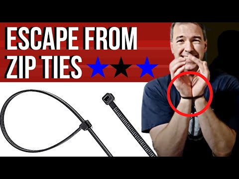 The EASIEST Way to ESCAPE from ZIP TIES