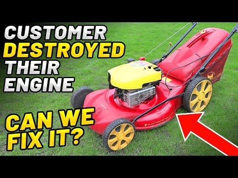 CUSTOMER'S MOWER VIBRATES AFTER HITTING A POST - Can We Fix It?