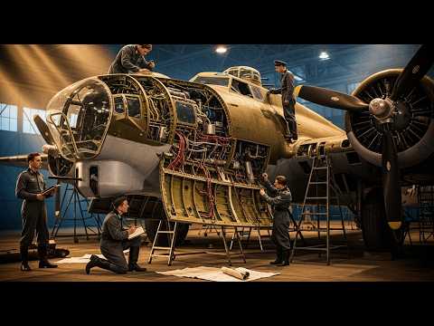 When German Engineers Took Apart a B-17 and Discovered It Was Armored by Mathematics