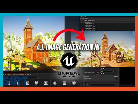 Using A.I. Image Generation in UE5 (TUTORIAL)