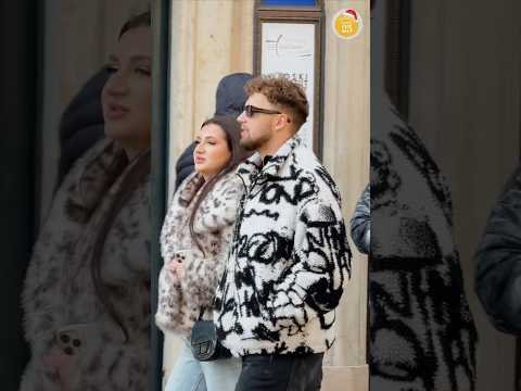 ⭐ Stylish Couples Street Style In Krakow | Winter Looks 2025