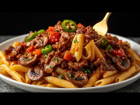 Pilze, die schneller verzehrt sind als Fleisch. Abendessen in 15 Minuten