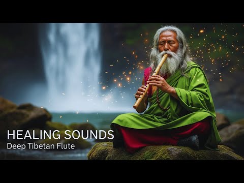Guided Meditation with Tibetan Flute & 432Hz | Sacred Sound Healing for Sleep and Spiritual Calm