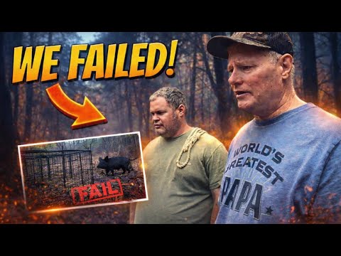 Setting a Wild Hog Trap