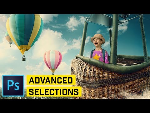 Make GREAT Selections with CHANNELS in Photoshop