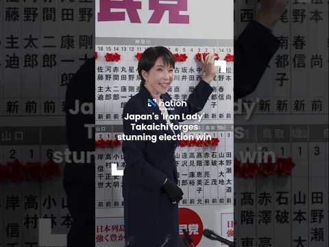 Japan's 'Iron Lady' Takaichi forges stunning election win