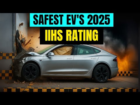 Top 10 Safest Electric Cars in 2025 by IIHS