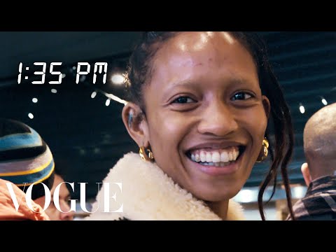 How Top Model Adesuwa Aighewi Gets Runway Ready | Diary of a Model | Vogue