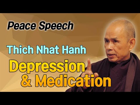 Depression & Medication [Thich Nhat Hanh peace Speech 12]