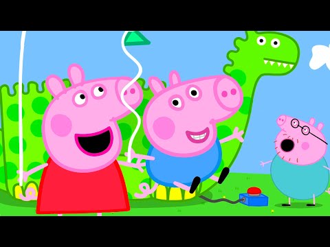 Schorschs Geburtstag! 🎉 Dino-Hüpfburg! 🦖 | 30 Minuten | Peppa Pig Deutsch