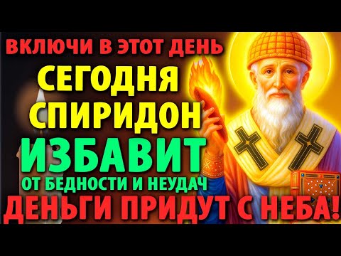ВКЛЮЧИ МОЛИТВУ Спиридону о снятии блоков в финансах и разрушении бедности Православие