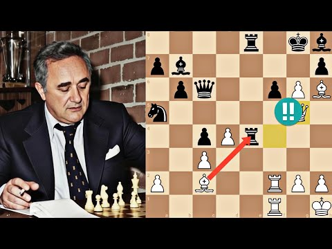 The 60s Chess Game That Broke The Internet.( 3 Times Queen Sacrifice! )