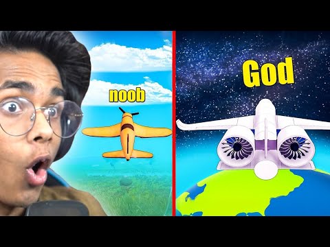 I Evolved MY PAPER PLANE 1000 Times TOO FAR!