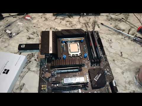 Installation: Thermalright Peerless Assassin 120 SE CPU Air Cooler, Dual Tower on to I7-12700f Z690