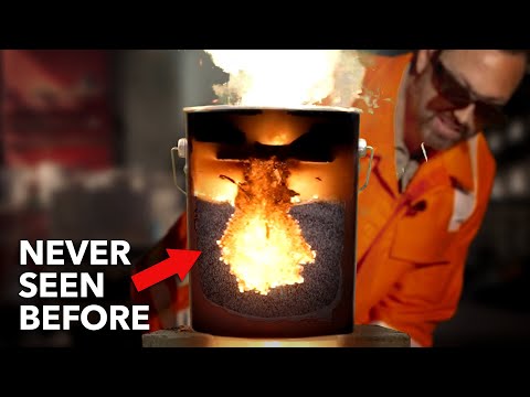 People said this experiment was impossible, so I tried it - Thermite Part 1