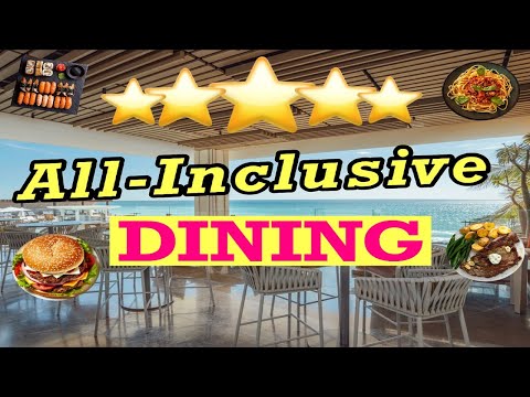 The 7 BEST All-Inclusive Resort Dining Locations I've Experienced So Far! 😋