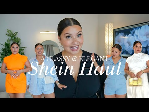 SUMMER SHEIN HAUL| classy, modest, “clean girl” items to elevate your style & look put together!