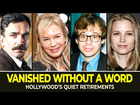 9 Hollywood Stars Who Secretly Retired. #2 Is Missed!