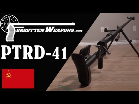 PTRD 41: The Simple Soviet Antitank Rifle of WWII