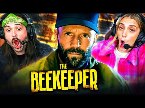 THE BEEKEEPER (2024) IS PUNISHING!! MOVIE REACTION!! First Time Watching!! Jason Statham