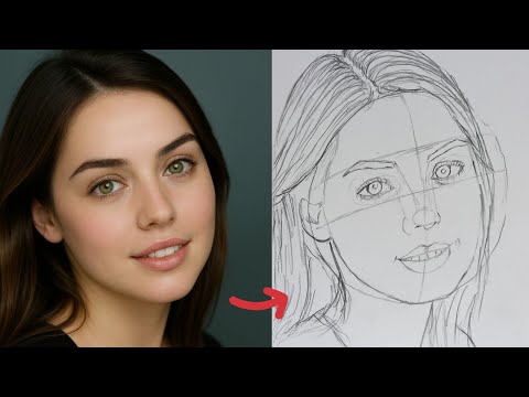Realistic Pencil Portrait Drawing