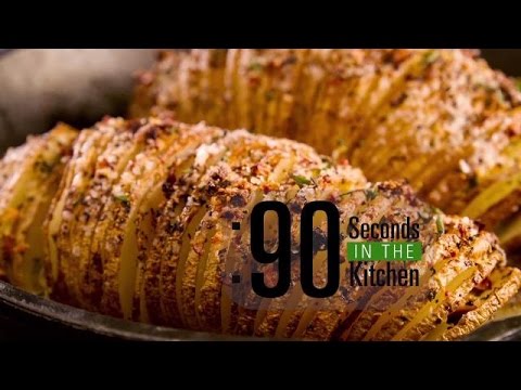 90 Second Hasselback Potato