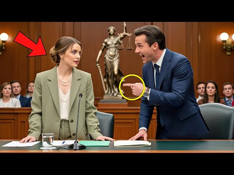 He Laughed When Wife Represented Herself — Court Gasped When She Spoke