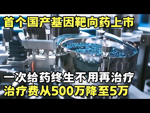 首个国产基因靶向药上市! 癌症患者一次给药终生不用再治疗, 治疗费从500万降至5万, 给所有中国人带来希望｜科学边界
