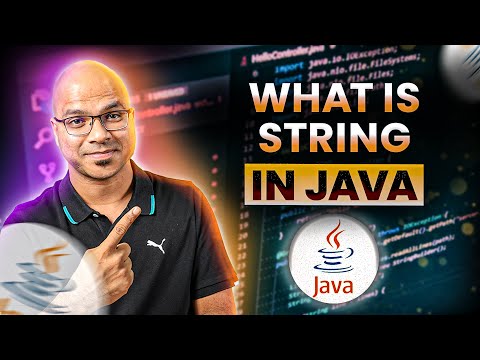 #34 What is String in Java