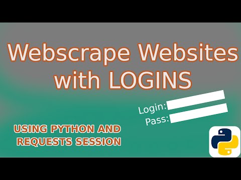 Web Scrape Websites with a LOGIN - Python Basic Auth